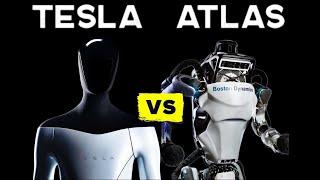 Роботы Tesla Optimus vs Boston Dynamics полное сравнение