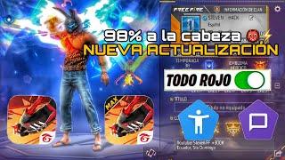  ACCESIBILIDAD CON INTERRUPTORES + TALKBACK para ANDROID *FREE FIRE* NUEVA ACTUALIZACION 2024 