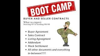 Boot Camp Day 1 Buyer Agreement with Shannon 3 15 21