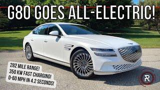 The 2023 Genesis G80 Electrified Is A Very Good Low-Key Electric Luxury Sedan