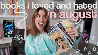 all the books i read in august and what i thought of them ⭐️ august wrap up 2024