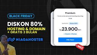 Black Friday Sale 2023 dari Niagahoster   Diskon 80% Hosting & Domain + Gratis 3 Bulan