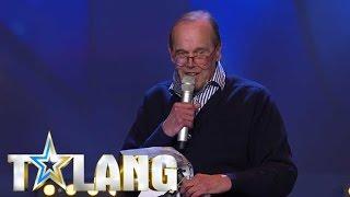 75-åriga Anders Nielsen får Bard att lämna scenen i Talang 2017 - Talang TV4