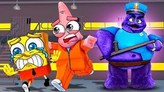 Escaping GRIMACE in Barrys Prison Obby?