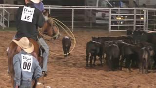 Calf Branding - 2019 Saints Roost Jr. Ranch Rodeo