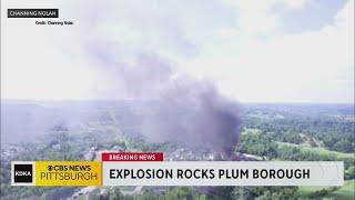 Home destroyed in explosion in Plum Borough