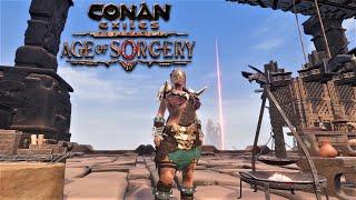 Some Boss Fights & A Helper Golem - Chapter 3 Of Age Of Sorcery - Conan Exiles PC Gameplay