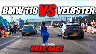 VELOSTER VS BMW 118Drag Race Fullcars