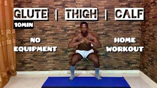 10 Minute Lower Body Workout At Home  No Equipment Leg Workout