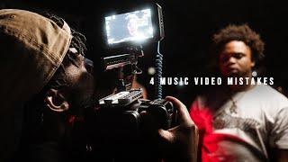 4 Mistakes To Avoid When Making Music Videos