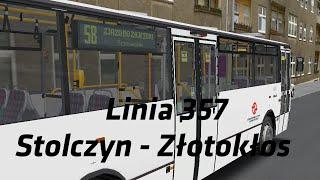 OMSI 2 #005  Karosa B961E  Fikcyjny Szczecin Linia 357 Stolczyn - Złotokłos