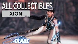 Stellar Blade XION Collectibles - ALL Upgrades Nano Suits Soda Cans Data... 100% Guide