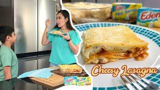 Cheesy Lasagna Recipe  Chefmom Rosebud