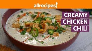 How to Make Creamy White Chicken Chili  Get Cookin  Allrecipes.com