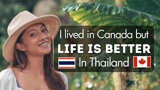 A Thai woman sharing her experience living in the West