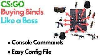 CSGO - Buying Binds Tutorial  Easy Setup w Config File  Console Commands