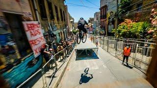 Full FPV Downhill Run with Tomas Slavik  Red Bull Valparaiso Cerro Abajo 2022