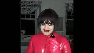 Red PVC & poppers time with PVC ASMR