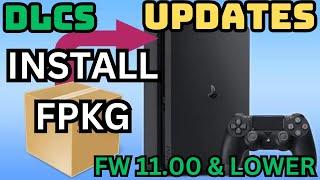 How to Install PS4 Games DLC & Updates on 11.00 Jailbreak