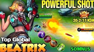 Beatrix Best Build In 2022  Top Global Beatrix SOMNUS - Mobile Legends