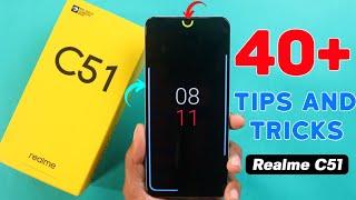 Realme C51 Tips and Tricks  Realme C51 40+ New Hidden Features in Hindi