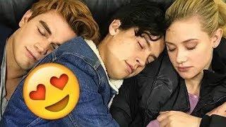 Cole & Lili & KJ Apa & Camila  - CUTE AND FUNNY MOMENTS Riverdale 2018