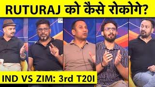 INDvsZIM 4 OVER में 49 से 20 OVERS में 182 अच्छी START को नहीं भुना पाई INDIA RUTURAJ ने संभाला