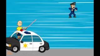 Caillou escapes jailgrounded