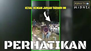 LIHAT VIRAL ‼️BUKANNYA SENANG PENGENDARA INI KESAL DG RAMAINYA  JAMAAH TARAWIH DI CONDETpopayTVmi