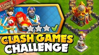 Easily 3 Star Its all Fun and Clash Games Challenge Clash of Clans