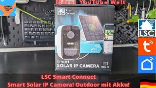 LSC Smart Connect Smart Solar IP Cam von Action Outdoor Überwachungskamera mit Akku - Einrichtung