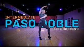 Intermediate Paso Doble Solo Practice Routine Ballroom Dance Tutorial