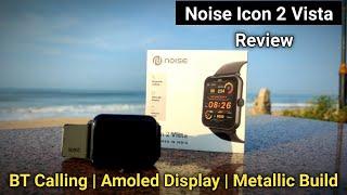 மலிவு விலையில் Amoled Display & BT Calling Smartwatch  Noise Icon 2 Vista Unboxing & Review Tamil