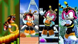 Evolution of Charmy Bee 1995 - 2018