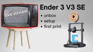 Unbox and setup Ender 3 V3 SE