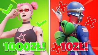 KONTO FORTNITE ZA 10ZŁ VS 1000ZŁ Z ALLEGRO