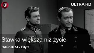 Stawka Większa Niż Życie 1968  4K  Odcinek 14  Kultowy Polski Serial  Hans Kloss  Za Darmo