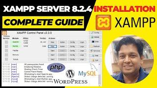 How to Install XAMPP 8.2.4 Server on Windows 1011 2023 Update  Complete set-up  #xampp