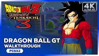 Dragon Ball Z Budokai Tenkaichi 3 Story Mode Gameplay - Dragon Ball GT Saga 4K 60FPS