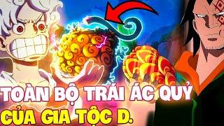 GIA TỘC D SỠ HỮU NHỮNG TRÁI ÁC QUỶ NHƯ THẾ NÀO?  TOÀN BỘ SỨC MẠNH TRÁI ÁC QUỶ CỦA GIA TỘC D