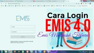 Cara Login Emis 4.0 Emis Reform Madrasah Terbaru