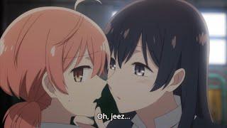 Anime girl kiss girl #27  Lesbian kiss
