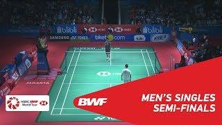 MS  Kento MOMOTA JPN vs LEE Chong Wei MAS 7  BWF 2018