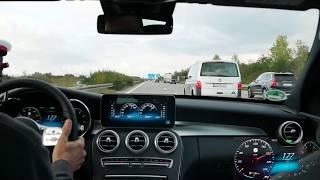 Mercedes 20192020 C300 4Matic 258 PS Drive On Autobahn A9