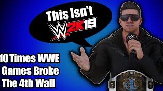 10 Fun Ways WWE Games Broke The Fourth Wall