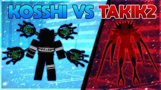 Ro Ghoul Takik2 vs Kosshik1  Kosshi vs Takizawa  Roblox Ro Ghoul  Ro Ghoul Takik2