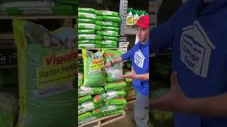 STARTER FERTILIZER - GIVE YOUR LAWN A BOOST