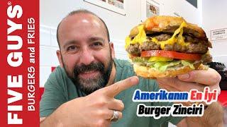 Amerikanın En İyi Burger Zinciri Five Guys Burger  Amerikada Yaşam