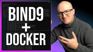 You want a real DNS Server at home? bind9 + docker