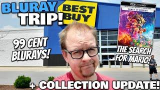 Bluray Trip + Collection UPDATE - The Search For MARIO And 99 CENT BLURAYS